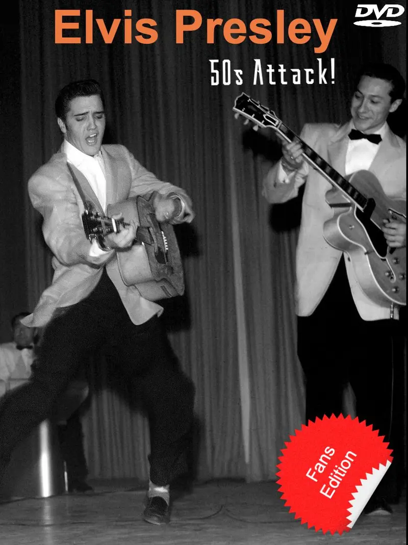 50S Attack - Elvis Presley Tv Show Collection Dvd Colorized Version 1