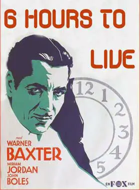 6 Hours To Live (1932) - Warner Baxter  Dvd 1