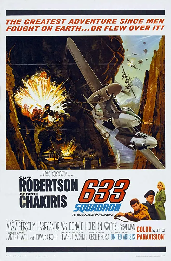 633 Squadron (1964) - Cliff Robertson 1