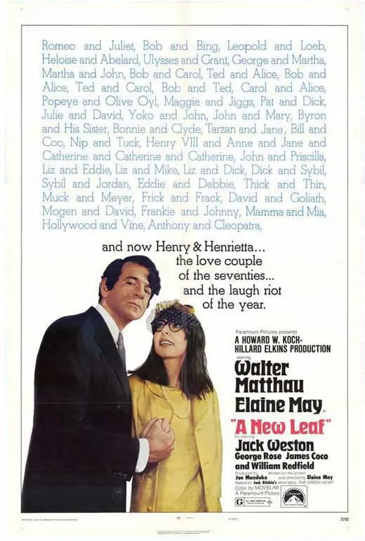 A New Leaf (1971) - Walter Matthau 1