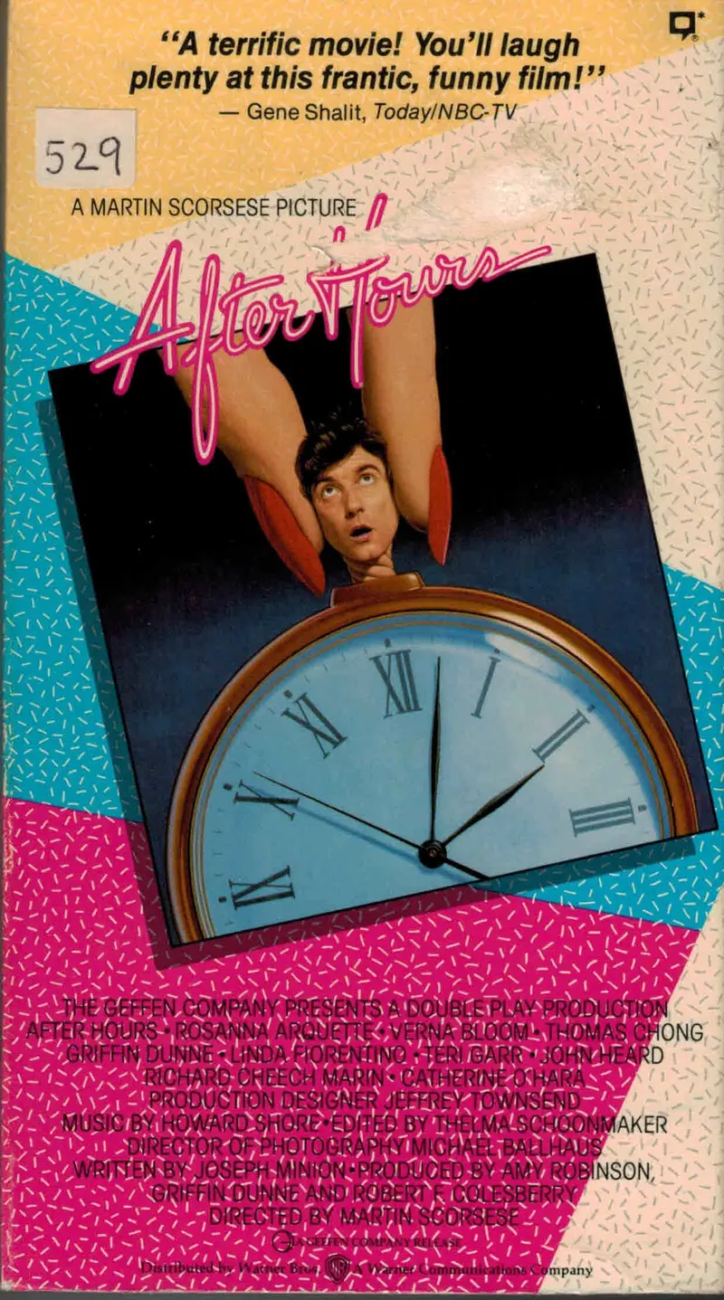 After Hours (1985) - Griffin Dunne  Vhs 1