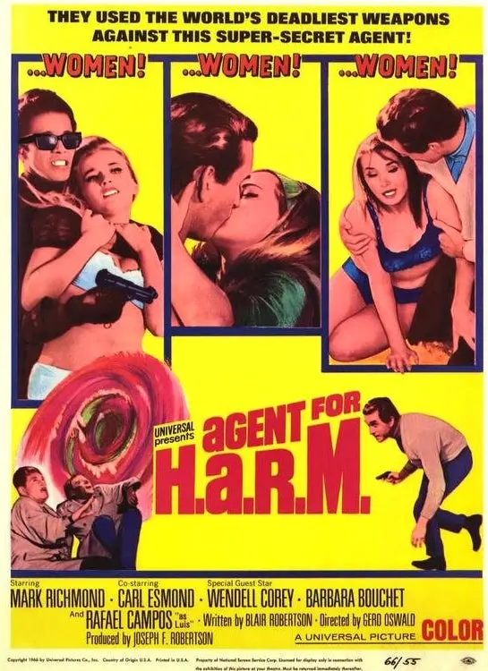 Agent For H.A.R.M. (1966) - Mark Richman  Dvd 1