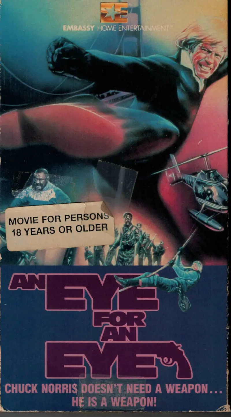 An Eye For An Eye (1981) - Chuck Norris  Vhs 1