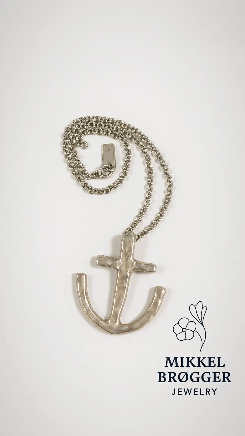 Anchor Pendant Sterling Silver | Mikkel Brøgger 1