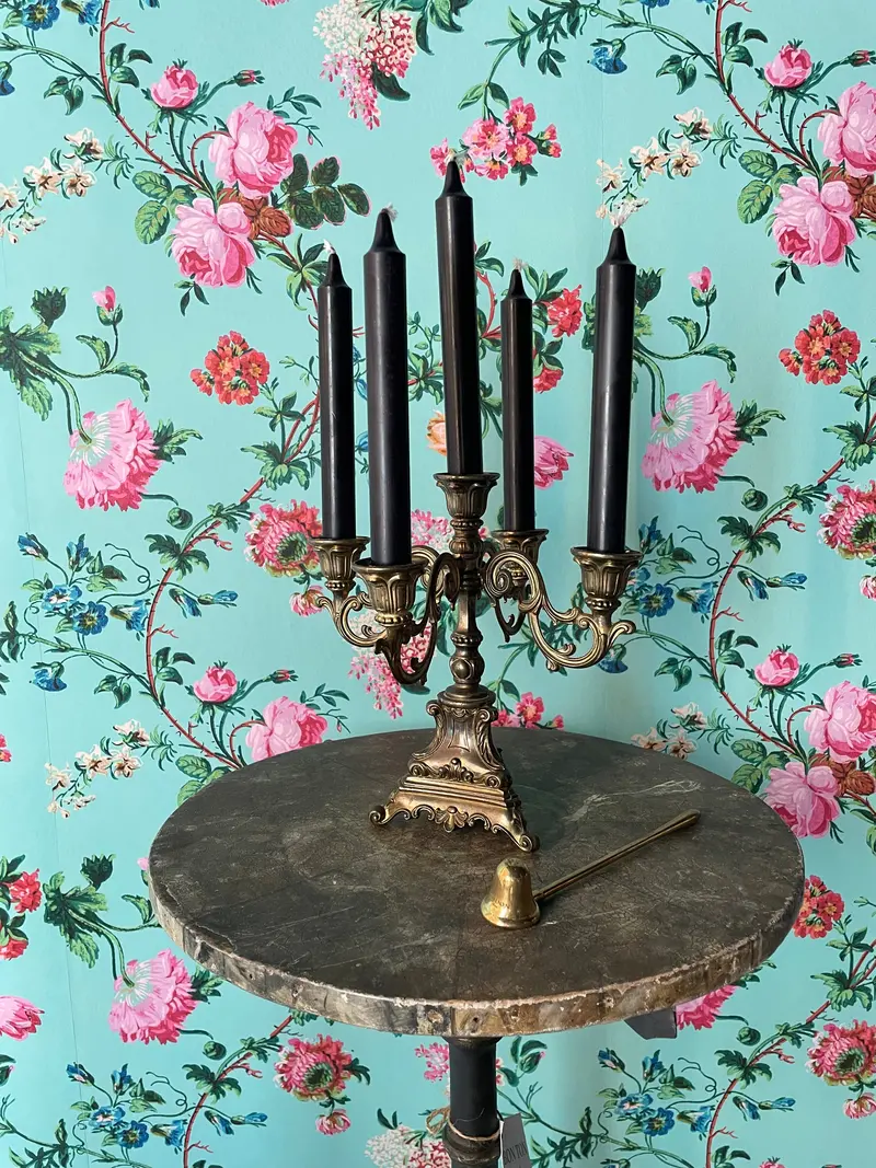 Antique Brass Five-Arm Candelabrum I. 1
