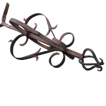 Antique Wrought Iron Rooftop Spire 1