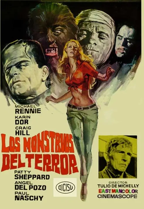 Assignment Terror Aka Dracula Vs. Frankenstein (1970) - Michael Rennie  Dvd 1