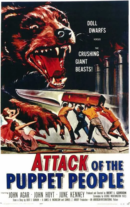 Attack Of The Puppet People (1958) - John Agar  Dvd 1