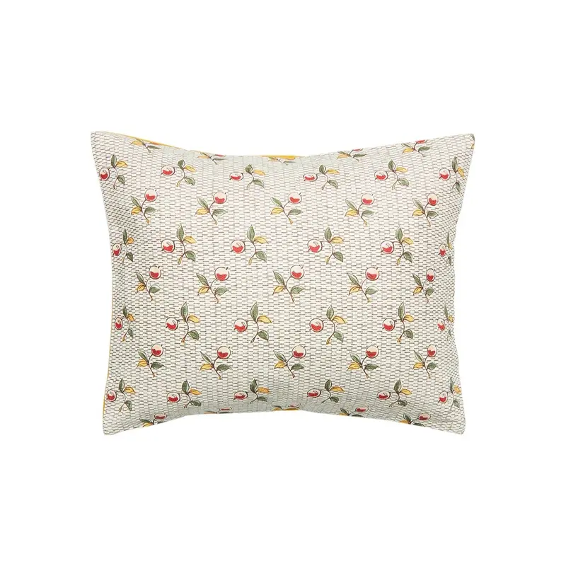 "Baies" Small Cushion | Antoinette Poisson Linen Cushion – Domino Paper Design 1