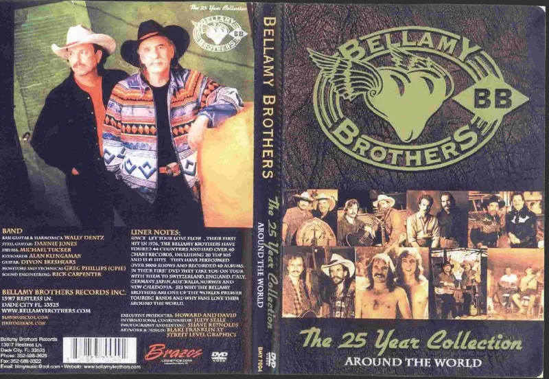 Bellamy Brothers : Around The World - The 25 Year Collection  Dvd 1