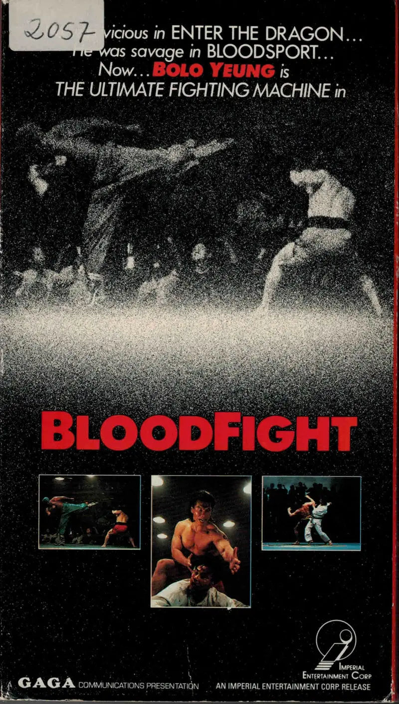 Bloodfight (1983) - Bolo Yeung  Vhs 1