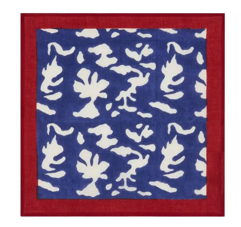 Blue Pot Royal Blue Napkins | Lisa Corti 1
