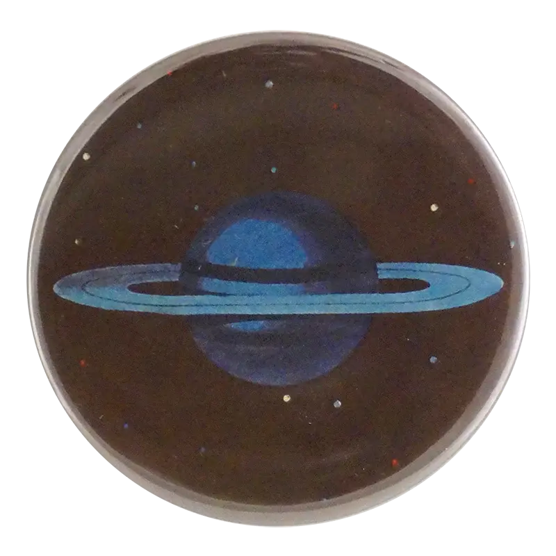 Blue Saturn - Mirror & Button Pins | John Derian 1