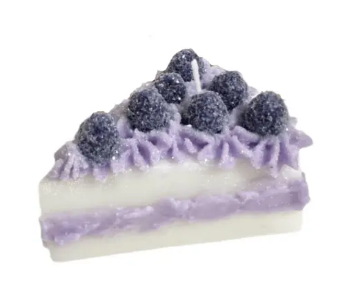 Blueberry Slice - Cake Slice - Wax Cake | Cereria Introna (Copy) 1