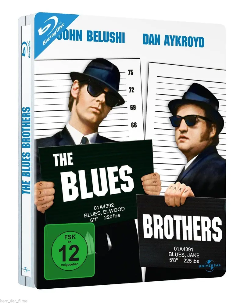 Blues Brothers (1980) - James Belushi Limited Steelbook Edition. Blu-Ray 1