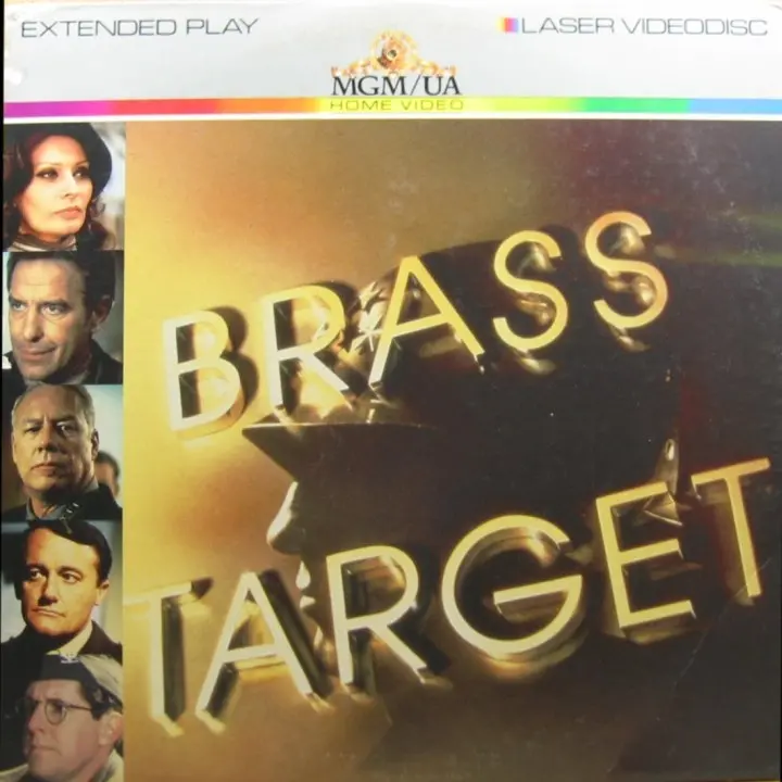 Brass Target (1978) - Sophia Loren  Laserdisc 1