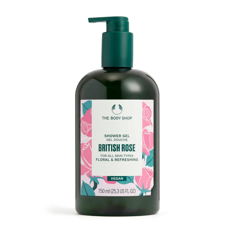 British Rose Shower Gel 1