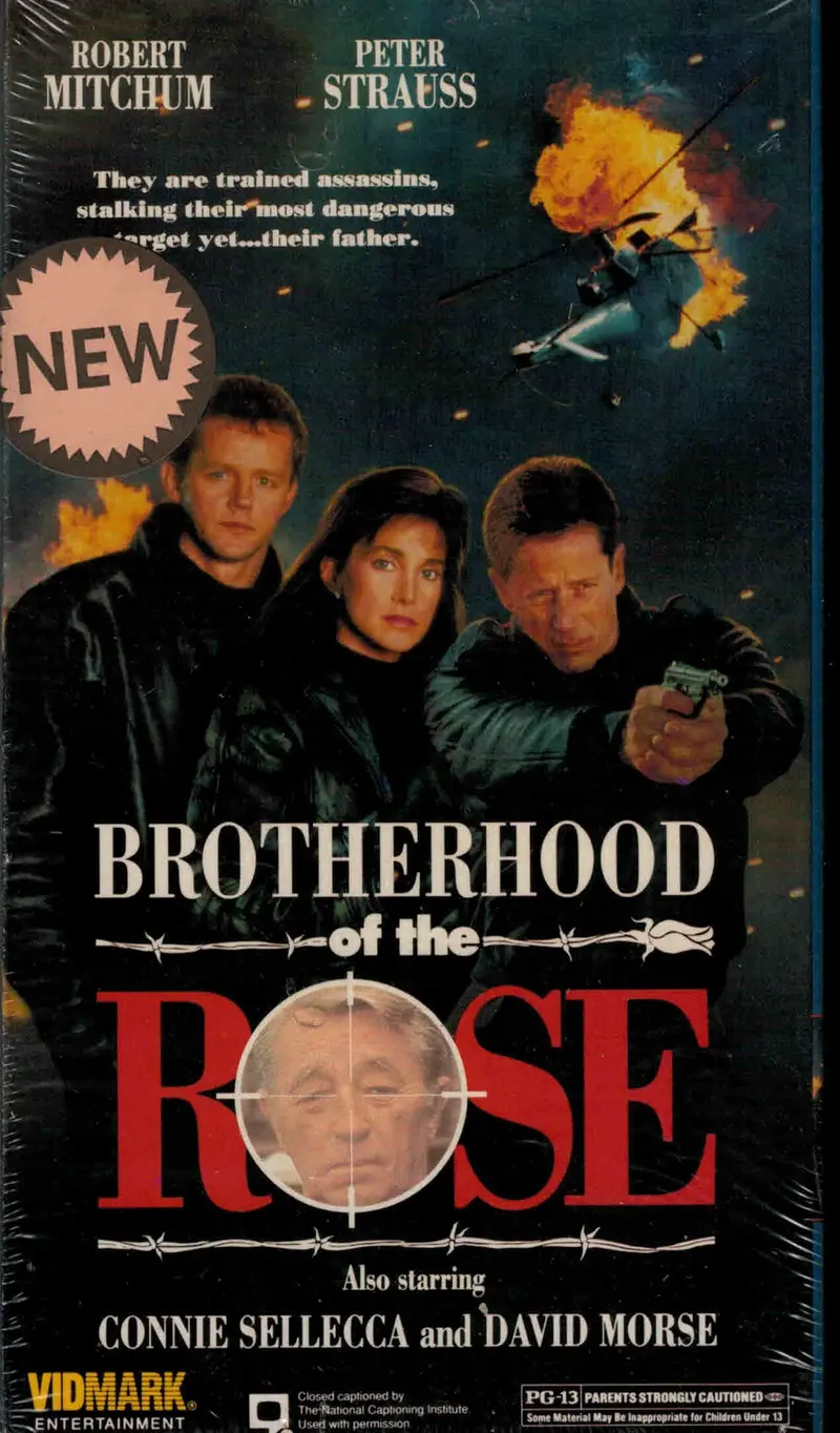 Brotherhood Of The Rose (1989) - Robert Mitchum  Vhs 1