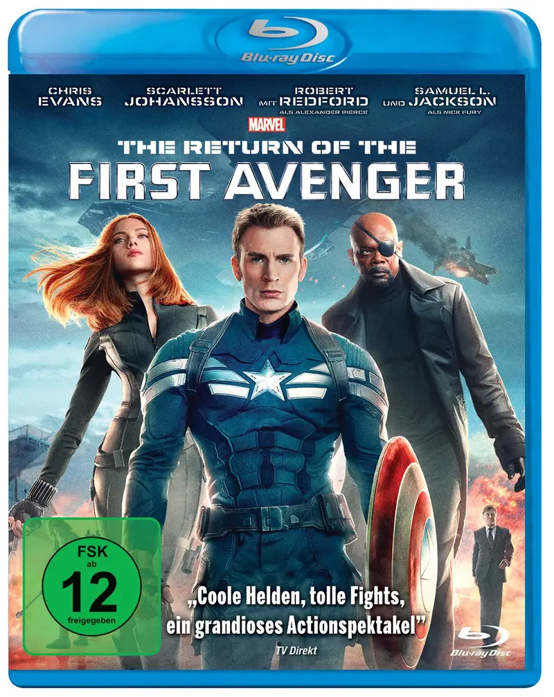 Captain America: The Winter Soldier (2014) - Chris Evans  Blu-Ray  Codefree 1