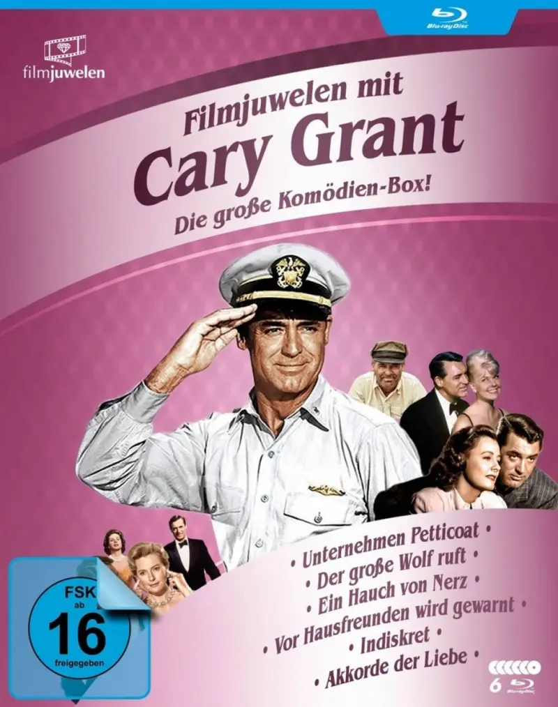 Cary Grant Box ( 6 Blu-Ray Box Set ) 1