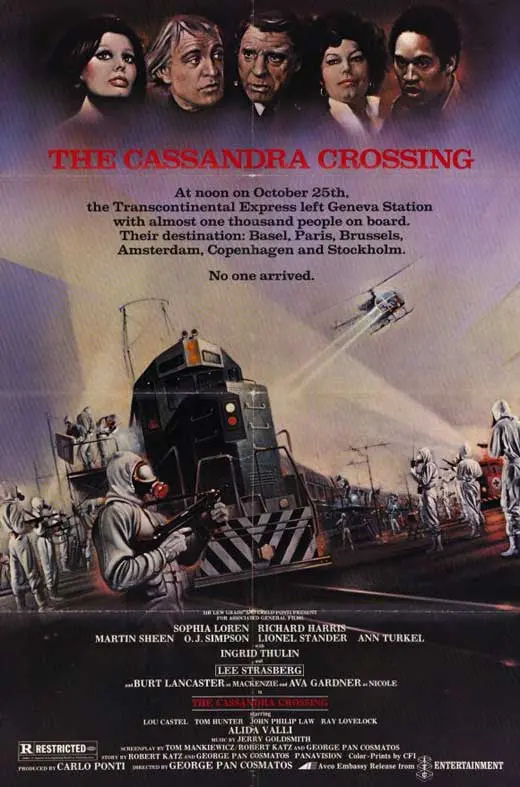 Cassandra Crossing (1976) - Burt Lancaster  Dvd 1