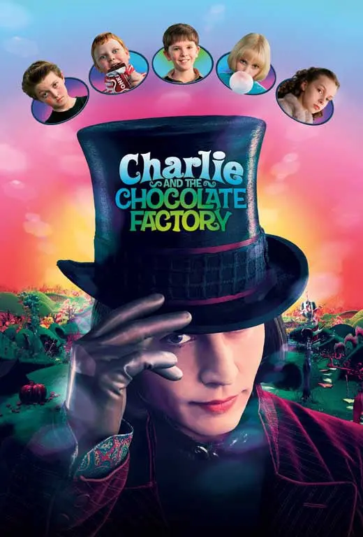 Charlie And The Chocolate Factory (2005) - Johnny Depp  Dvd 1