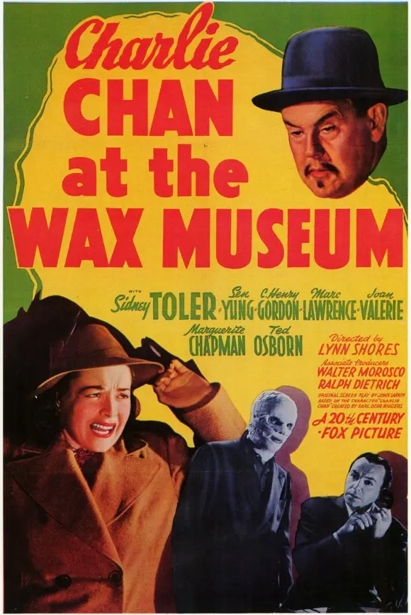 Charlie Chan At The Wax Museum (1940) - Sidney Toler  Dvd 1