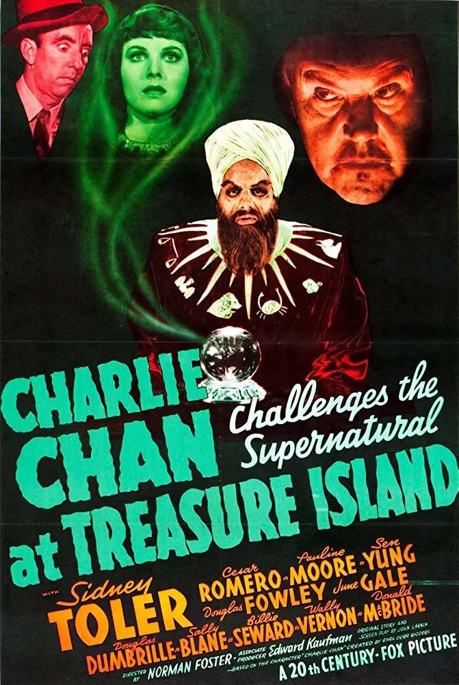 Charlie Chan At Treasure Island (1939) - Sidney Toler  Dvd 1