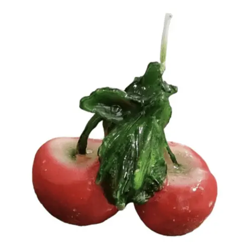 Cherry Shaped Candle | Cereria Introna 1