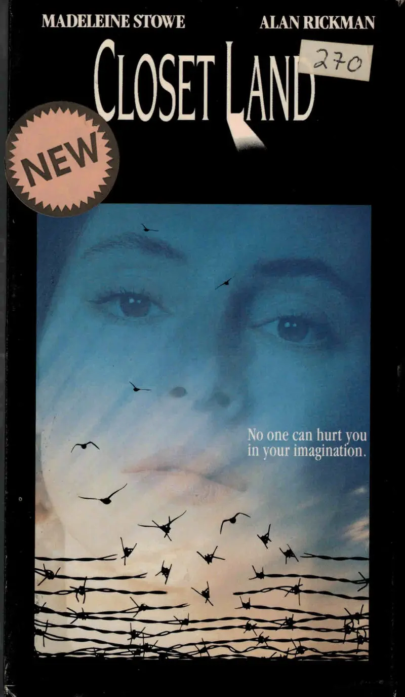 Closet Land (1991) - Alan Rickman  Vhs 1
