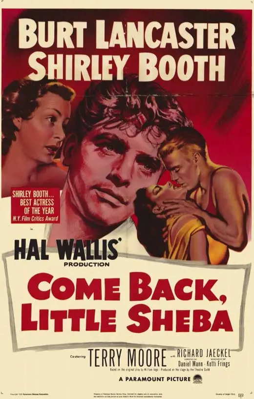 Come Back, Little Sheba (1952) - Burt Lancaster  Colorized Version  Dvd 1