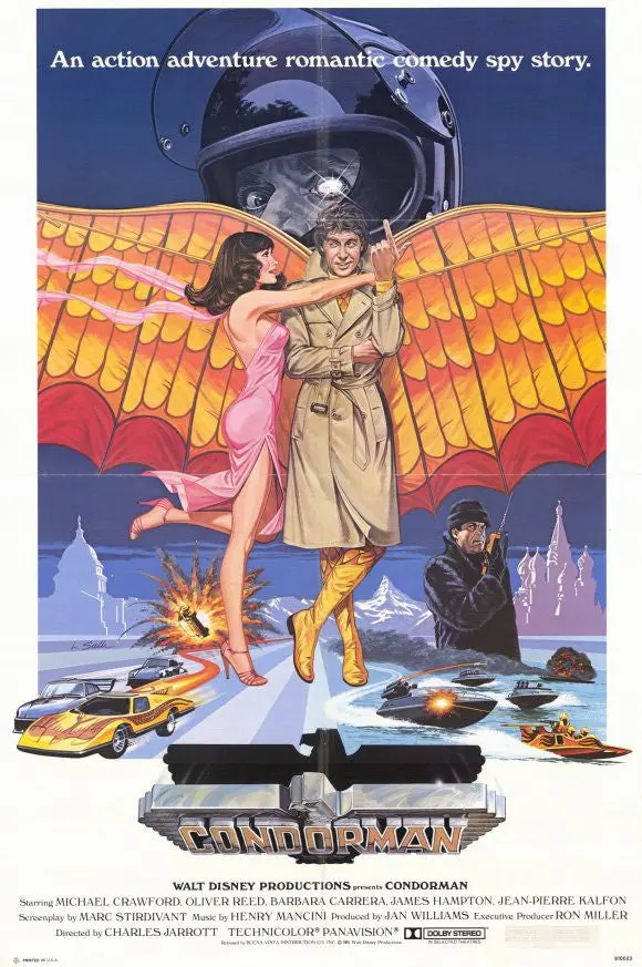 Condorman (1981) - Oliver Reed  Dvd 1