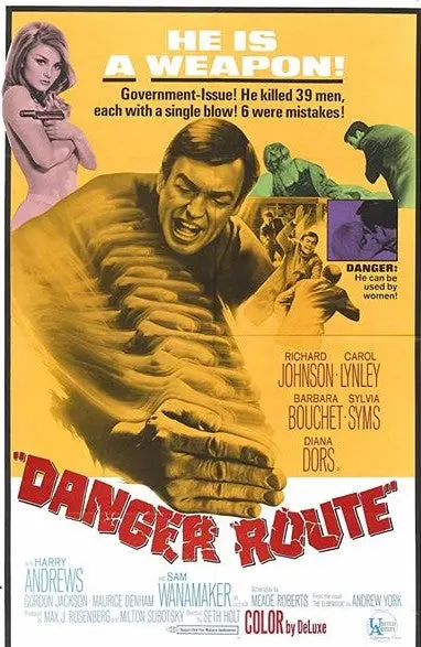 Danger Route (1967) - Richard Johnson  Dvd 1