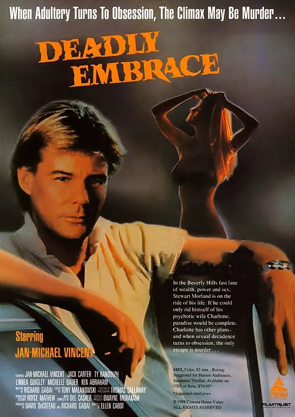 Deadly Embrace (1989) - Jan-Michael Vincent  Dvd 1