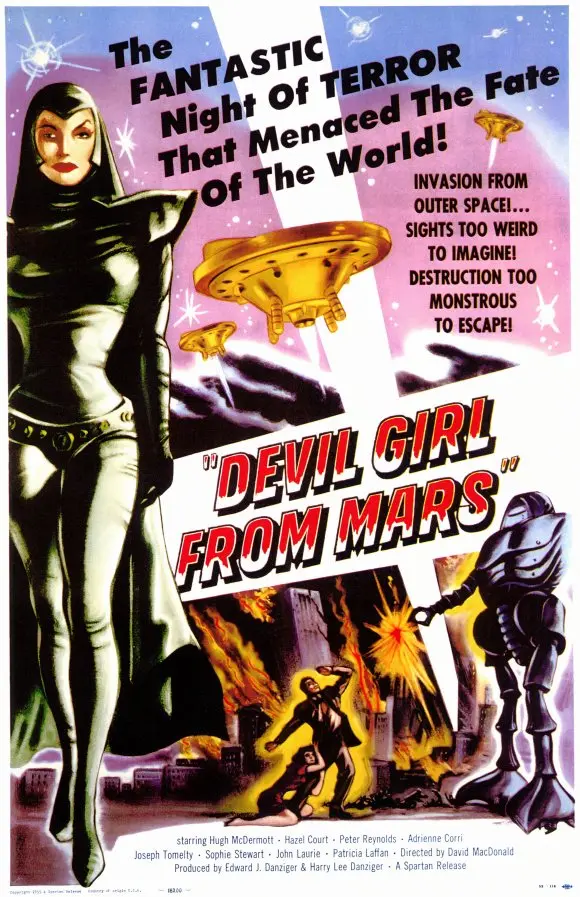 Devil Girl From Mars (1954) - Hugh Mcdermott  Dvd 1