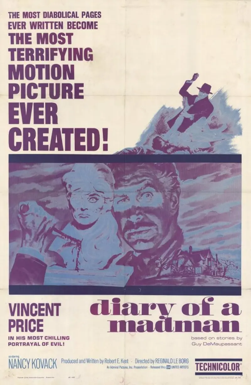 Diary Of A Madman (1963) - Vincent Price  Dvd 1