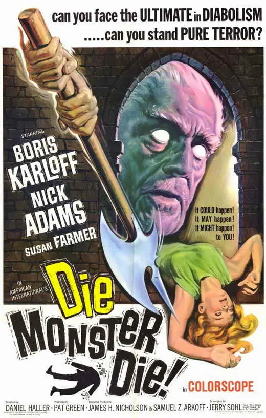 Die Monster Die ! (1965) - Boris Karloff  Dvd 1