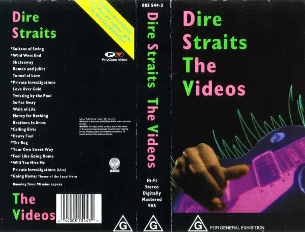 Dire Straits : The Videos  Dvd 1