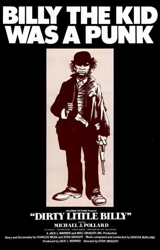 Dirty Little Billy (1972) - Michael J. Pollard  Dvd 1