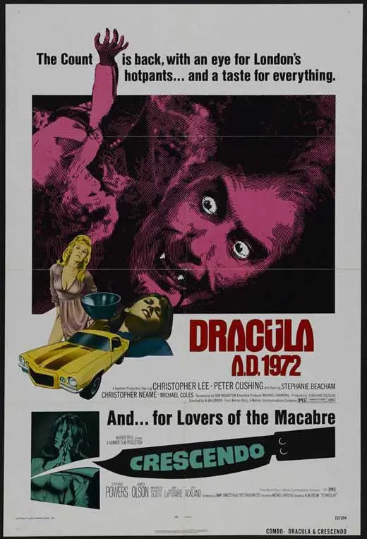 Dracula A.D. 1972 (1972) - Christopher Lee  Dvd 1