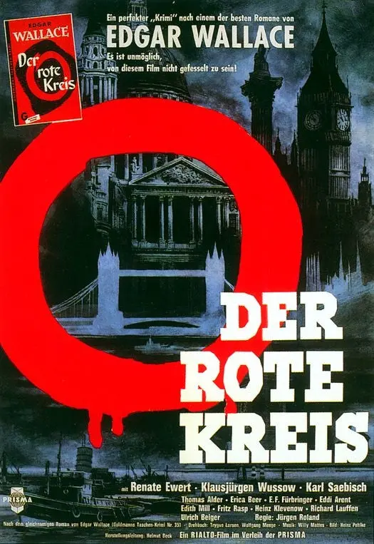 Edgar Wallace : Der Rote Kreis (1960)  Dvd 1