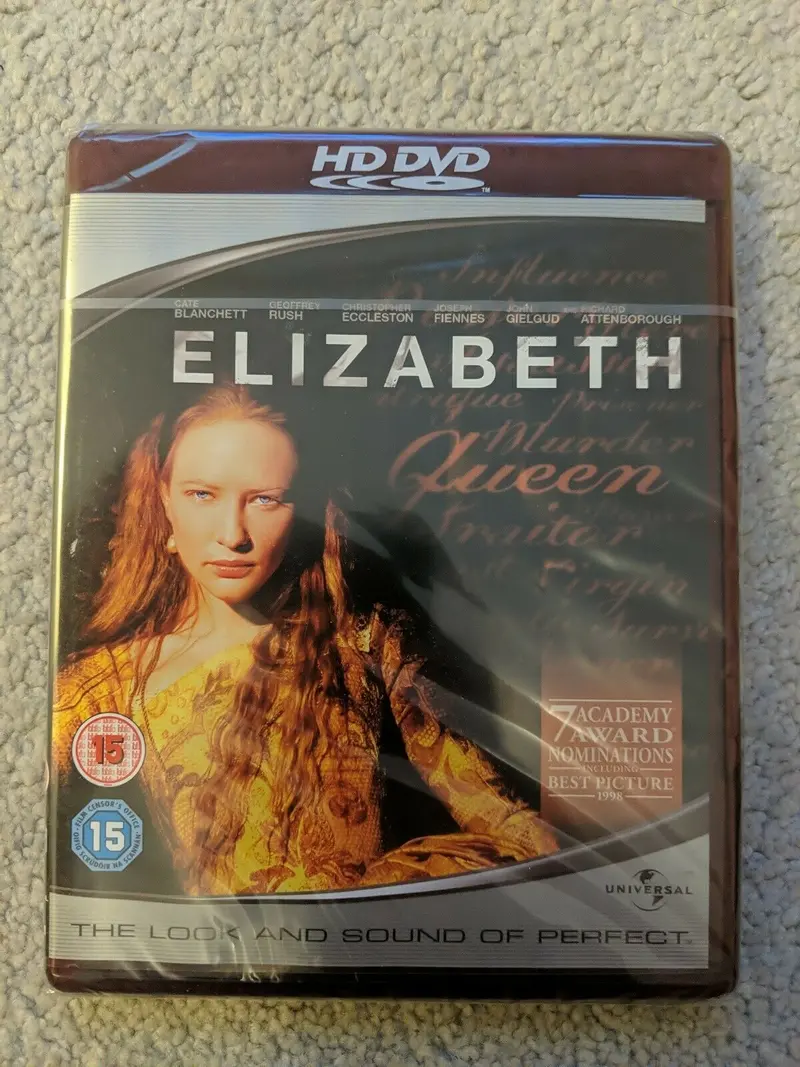 Elizabeth (1998) - Cate Blanchett  Hd Dvd 1