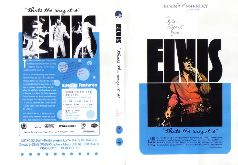 Elvis - That´S The Way It Is (1970) - Fullscreen Version Dvd 1