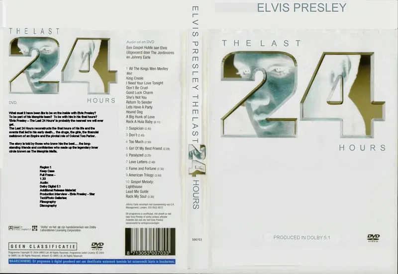 Elvis : The Last 24 Hours  Dvd 1