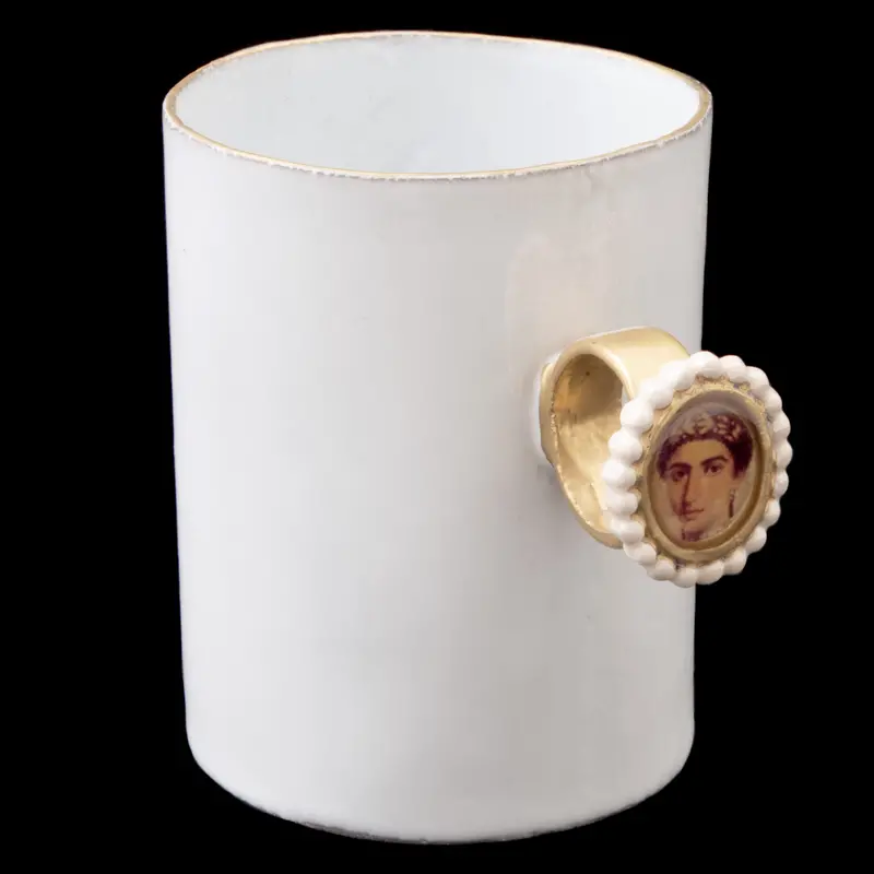Fayum Portrait Of Lady Ring Cup, Serena Carone | Astier De Villatte: Exclusive Pre-Order Item 1