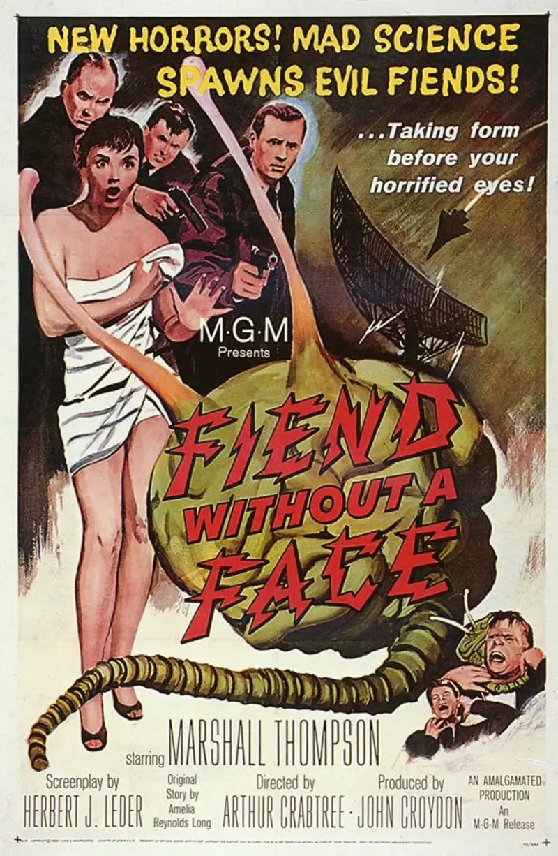 Fiend Without A Face (1958) - Marshall Thompson   Colorized Version 1