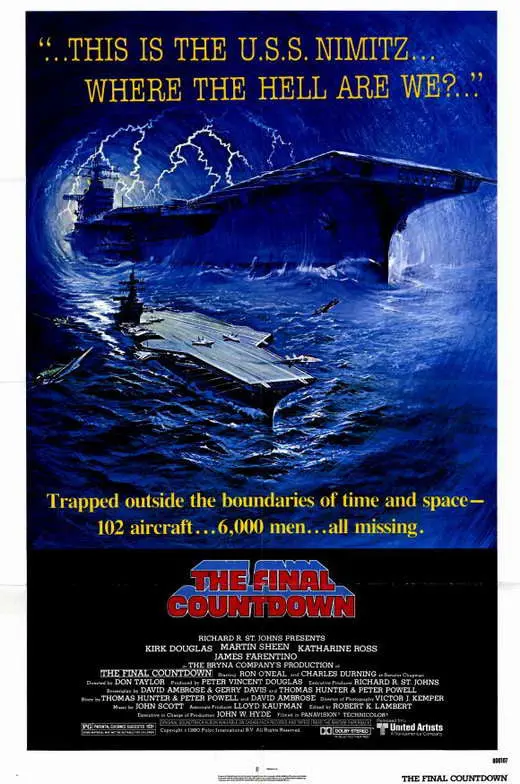 Final Countdown (1980) - Kirk Douglas  Dvd 1