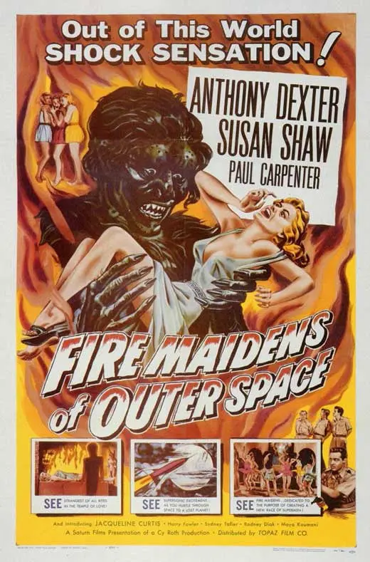 Fire Maidens Of Outer Space (1956) - Anthony Dexter  Dvd 1