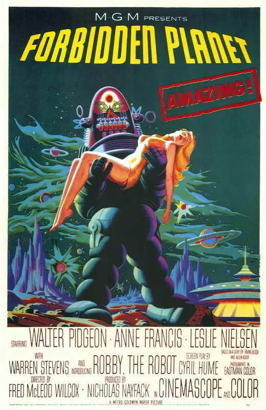 Forbidden Planet (1956) - Leslie Nielsen  Dvd 1