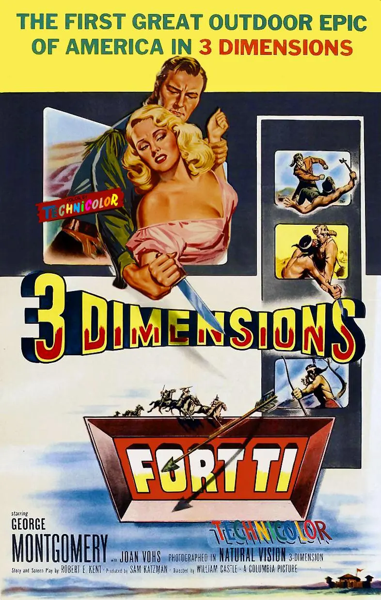 Fort Ti (1953) - George Montgomery  Dvd 1